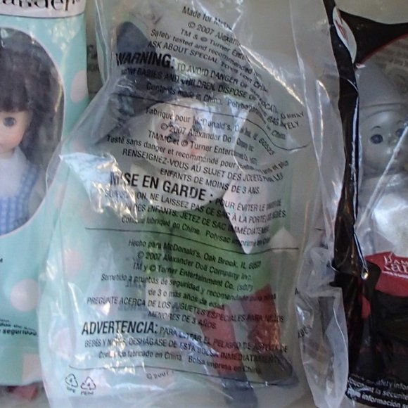 COPY - Scarecrow Wizard of Oz Madame Alexander #8 McDonalds Happy Meal NIP NWT … - Picture 6 of 9